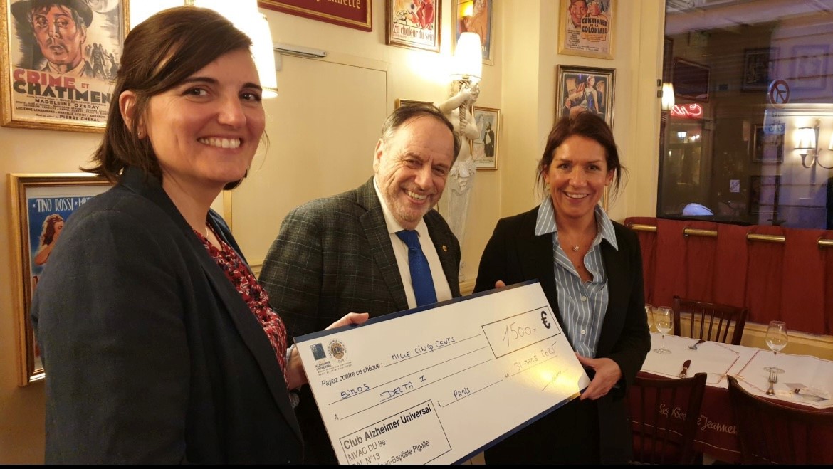 Soutien financier de notre partenaire "Club Alzheimer Universal"